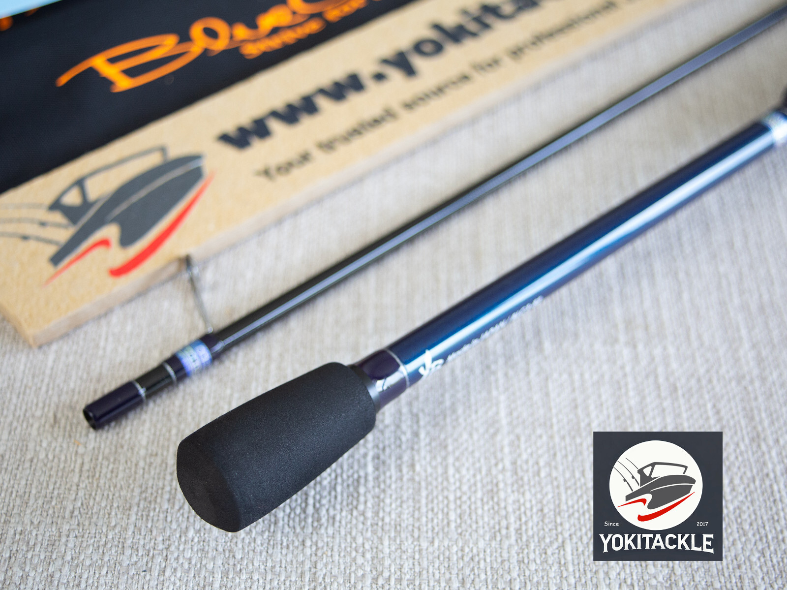 YAMAGA Blanks Blue Current III 82 Spinning Rod A3-Watch Product Video