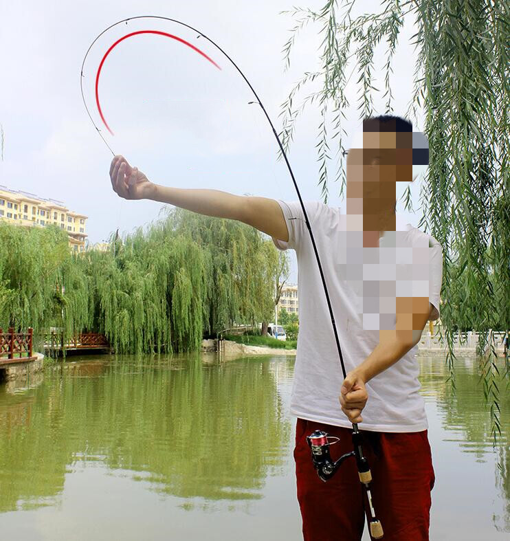 1.68M/1.8M Trout Fishing Rod Carbon Fiber Spinning/casting Rods Lure Pole Travel