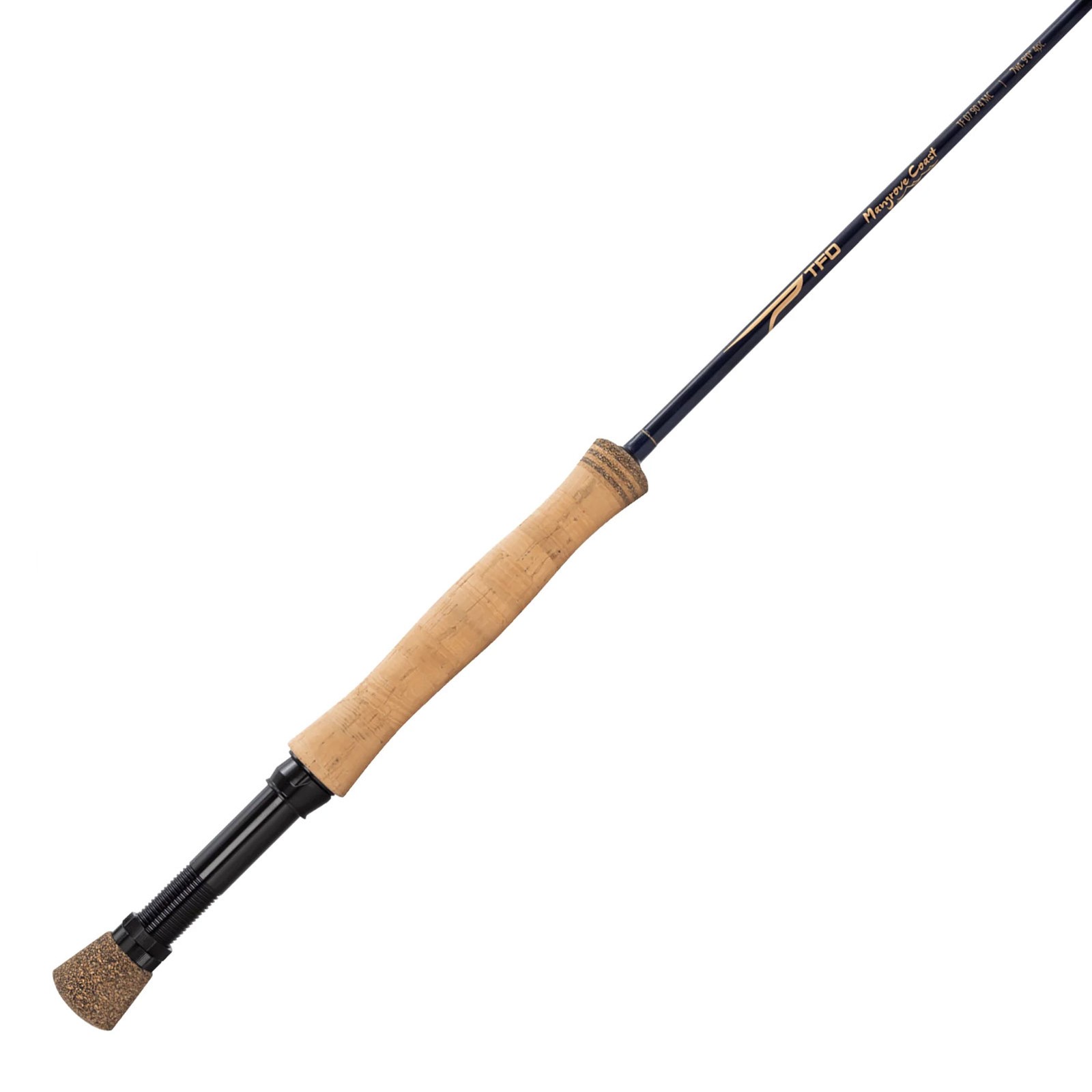 TFO Mangrove Coast 7wt 9ft 4pc Fly Rod w/ Rod Sock and Rod Tube (TF-07-90-4-MC)
