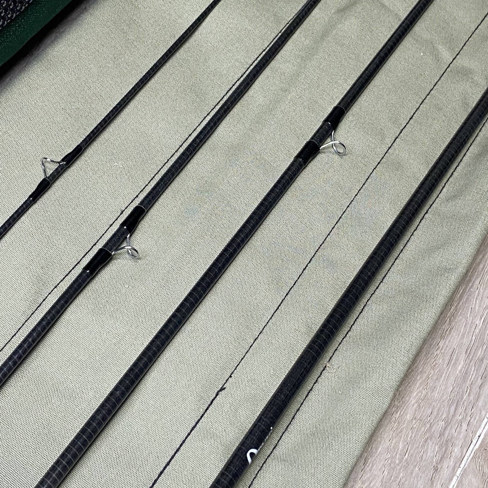 ORVIS Graphite TRANSTREAM 8’0” 3wt Fly rod w/Tube Case Sock
