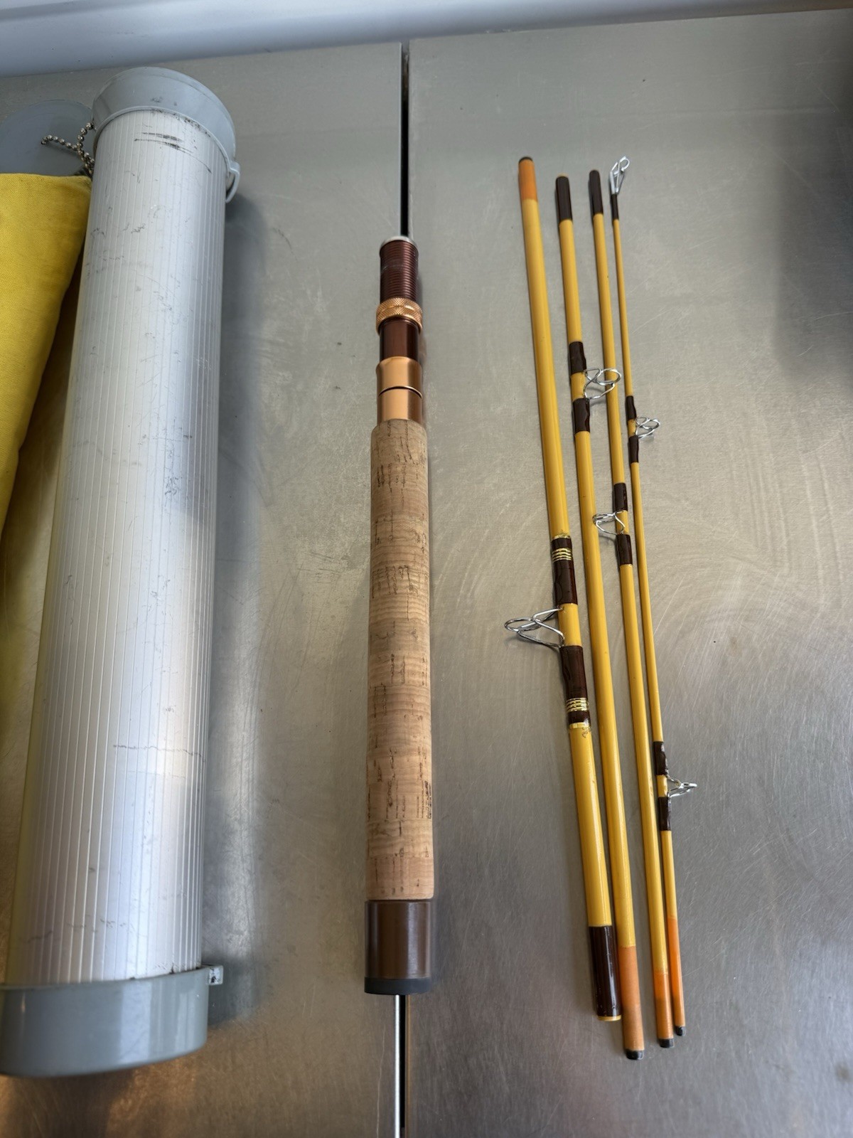EAGLE CLAW TRAILMASTER TRP601 6’9″ SPIN/FLY 6PC ROD W/ TUBE & SOCK