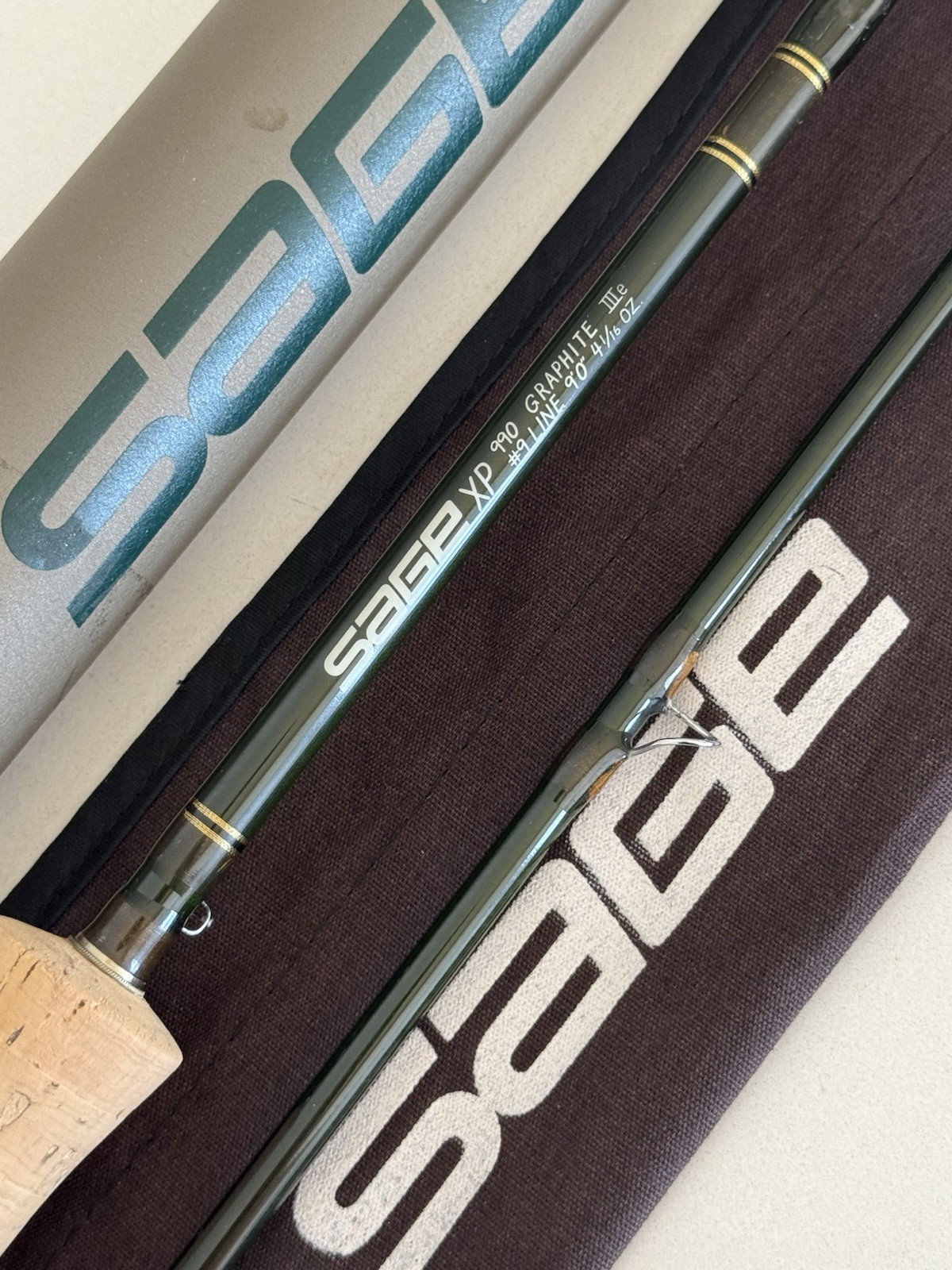 **BEAUTIFUL** 🔥 SAGE XP 9wt. 9’ft Flyrod!!🔥~LEGENDARY 2pc~ 🔥