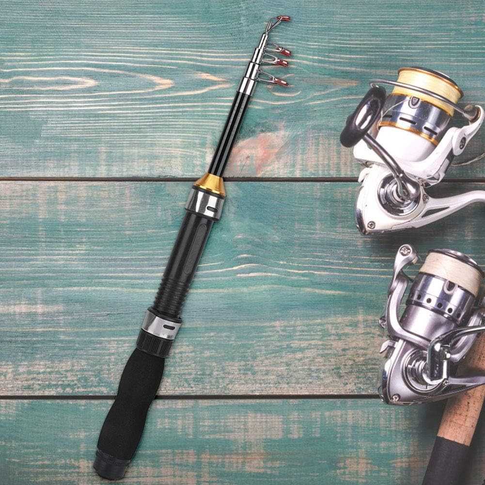 Sturdy 1.2m Mini Fishing Rod – Ideal for Saltwater and Ice Fishing Enthusiasts