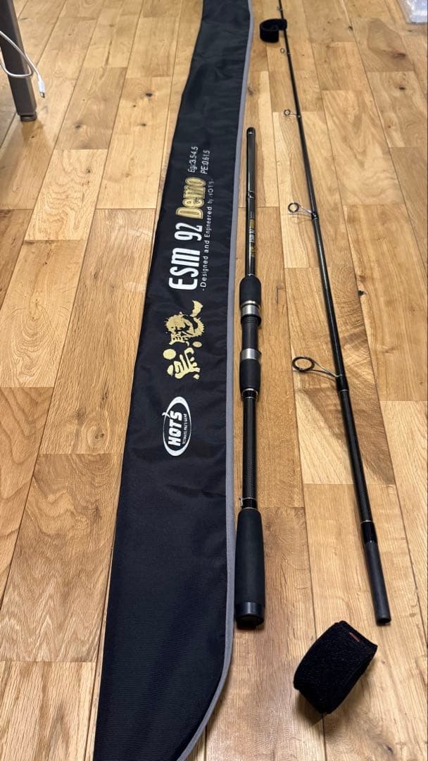 HOT’S Hiryu ESM92 Egging Rod, 3.5-4.5 Egi, PE 0.6-1.5, Used