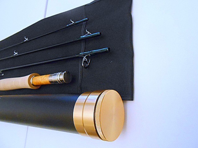 E.L. KEULING ROD CO 7’7″ 3/ 4 WT. UP-LOCKING 4PC CARBON FIBER FLY ROD 2026 USA