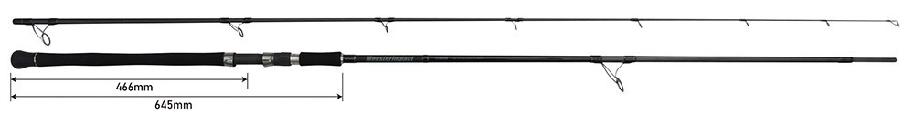 Ripple Fisher Monster Impact 110HH Spinning Model Fishing Rod **US SELLER**