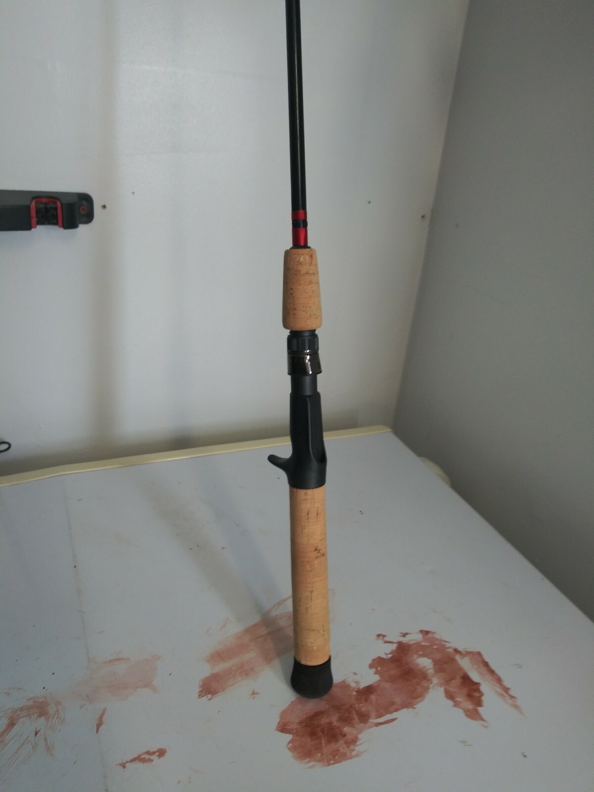 Lamiglas Custom 6’ Med. Cranking casting rod, composite Blend Blank.