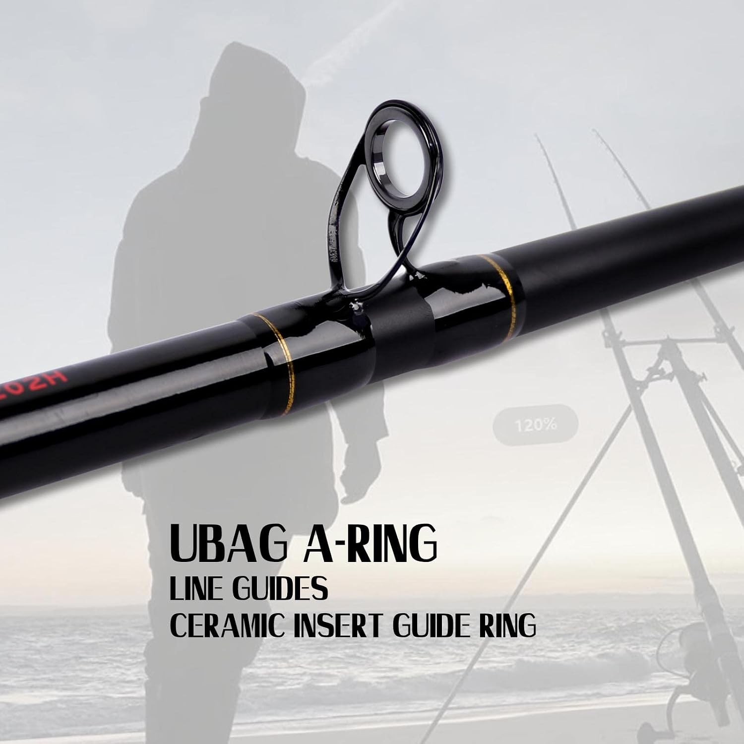 Surf Fishing Rod 2 Piece/3 Piece/4 Piece Portable Travel Casting Rod Saltwater