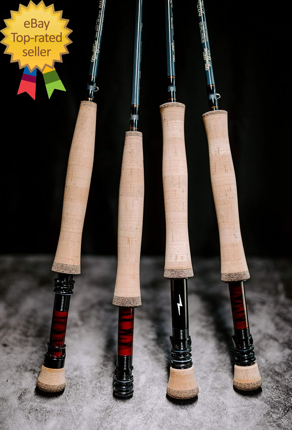 Fast Action Fly Fishing Rod –Carbon Fiber Graphite Rod with Zippered Travel Case