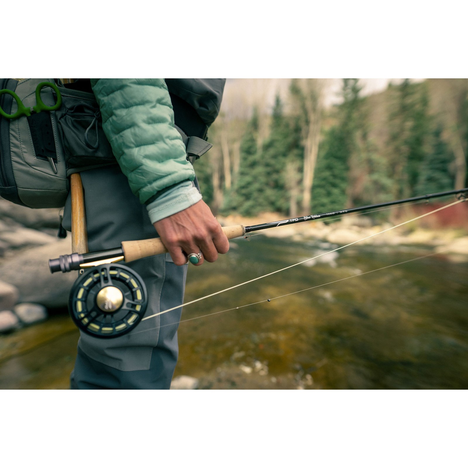 TFO Blue Ribbon 5 Wt. 9’0″ 4 Pc. Rod W/Case (Tf-05-90-4-Br)