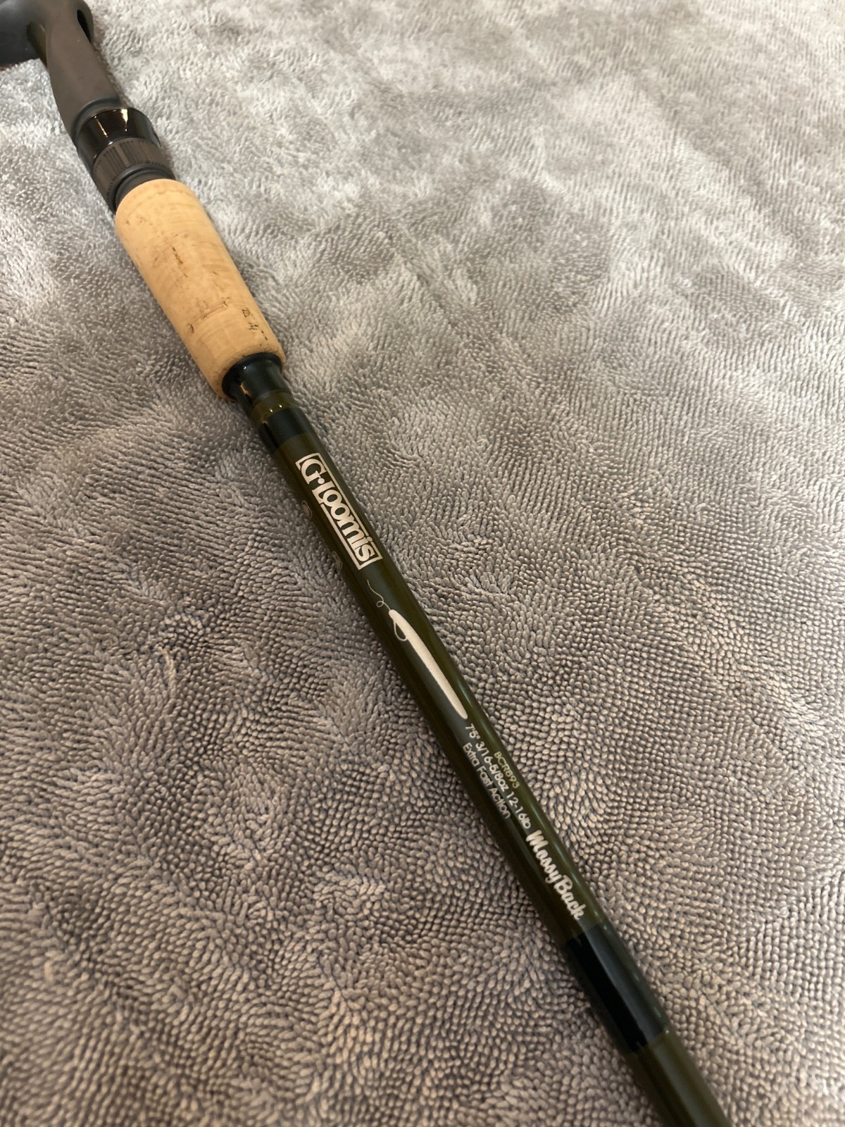 NEW old stock G loomis BCR 893 mossyback 7’5″ casting fishing rod