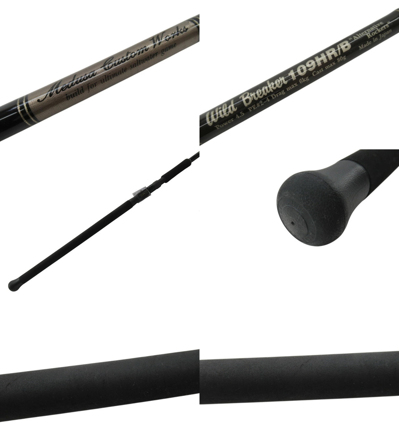 Mc Works’ Wild Breaker 109HR/B Jigging Rod Used Fishing Tackle 43in/109cm
