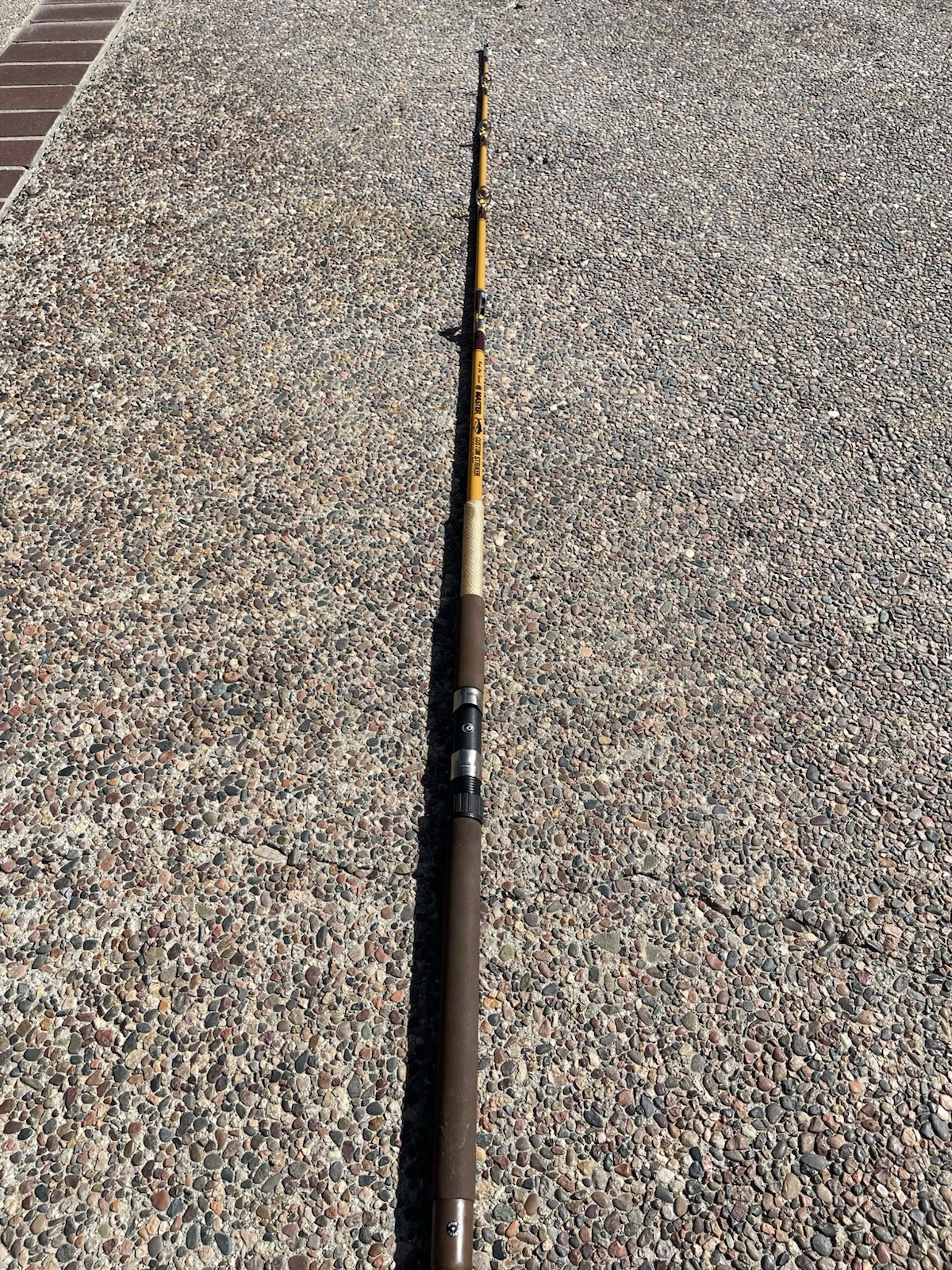 BIG GAME SALTWATER FISHING POLE ROCK COD SPECIAL MASTER CUSTOM STRIKER 80 lbs