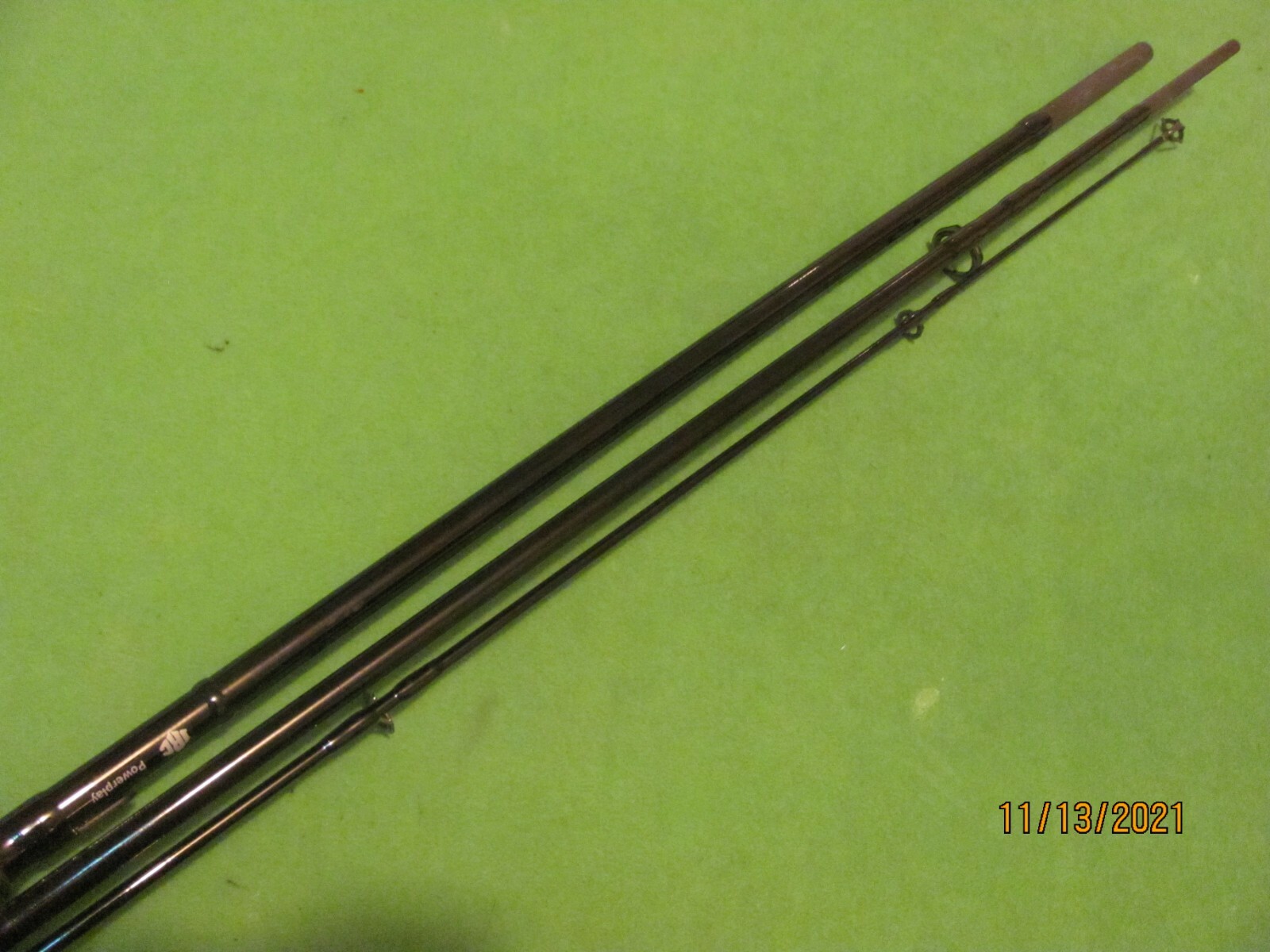 1) IRC POWERPLAY 12′ 0″ 3 PIECE SPINNING ROD.