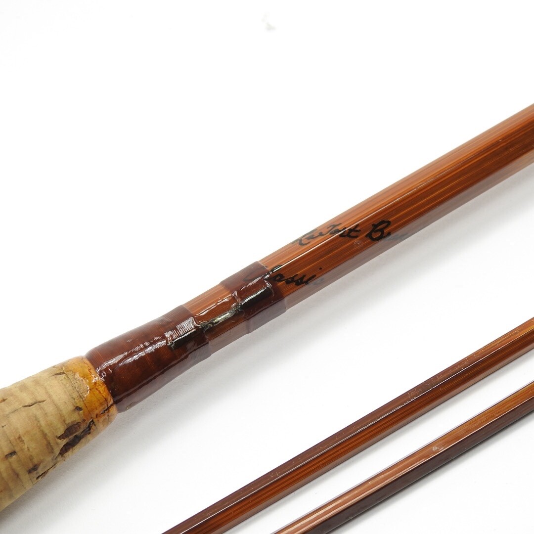 Letort Brand “Classic” No. 2706 Bamboo Fly Fishing Rod. 7’ 2”. W/ Tube & Sock.