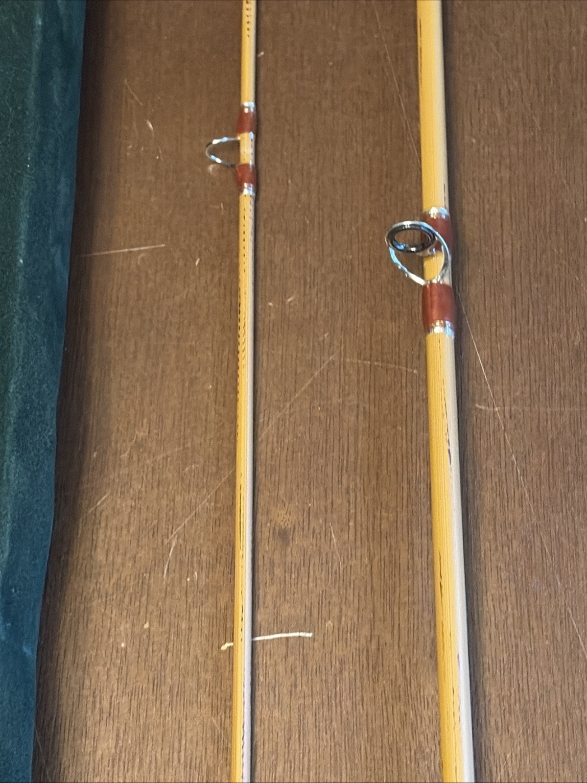 Tica TC3 Fly Rod Graphite 9Ft #7 #8 Vintage With tube and sock