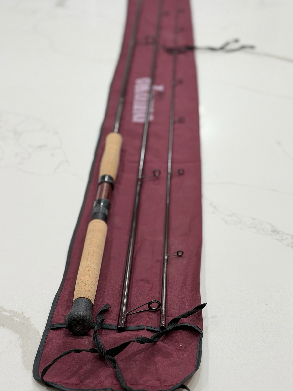 Okuma VT-1363FR rod, which is a 13’6″ float rod 4-8lb Please Make An Offer