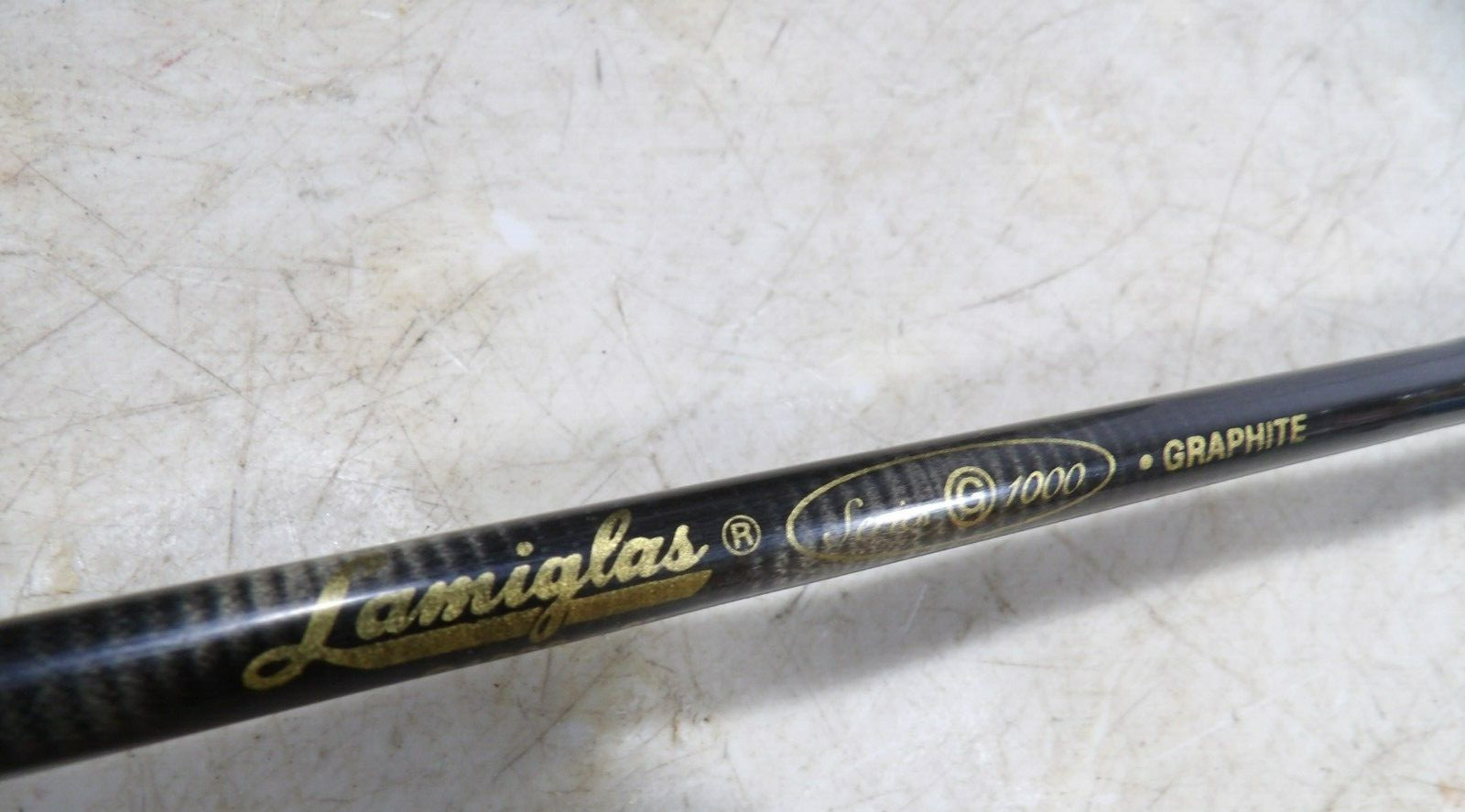 Lamiglas G-1000 G1296 8′ 3oz #6 Graphite 2 Piece Fly Fishing Rod