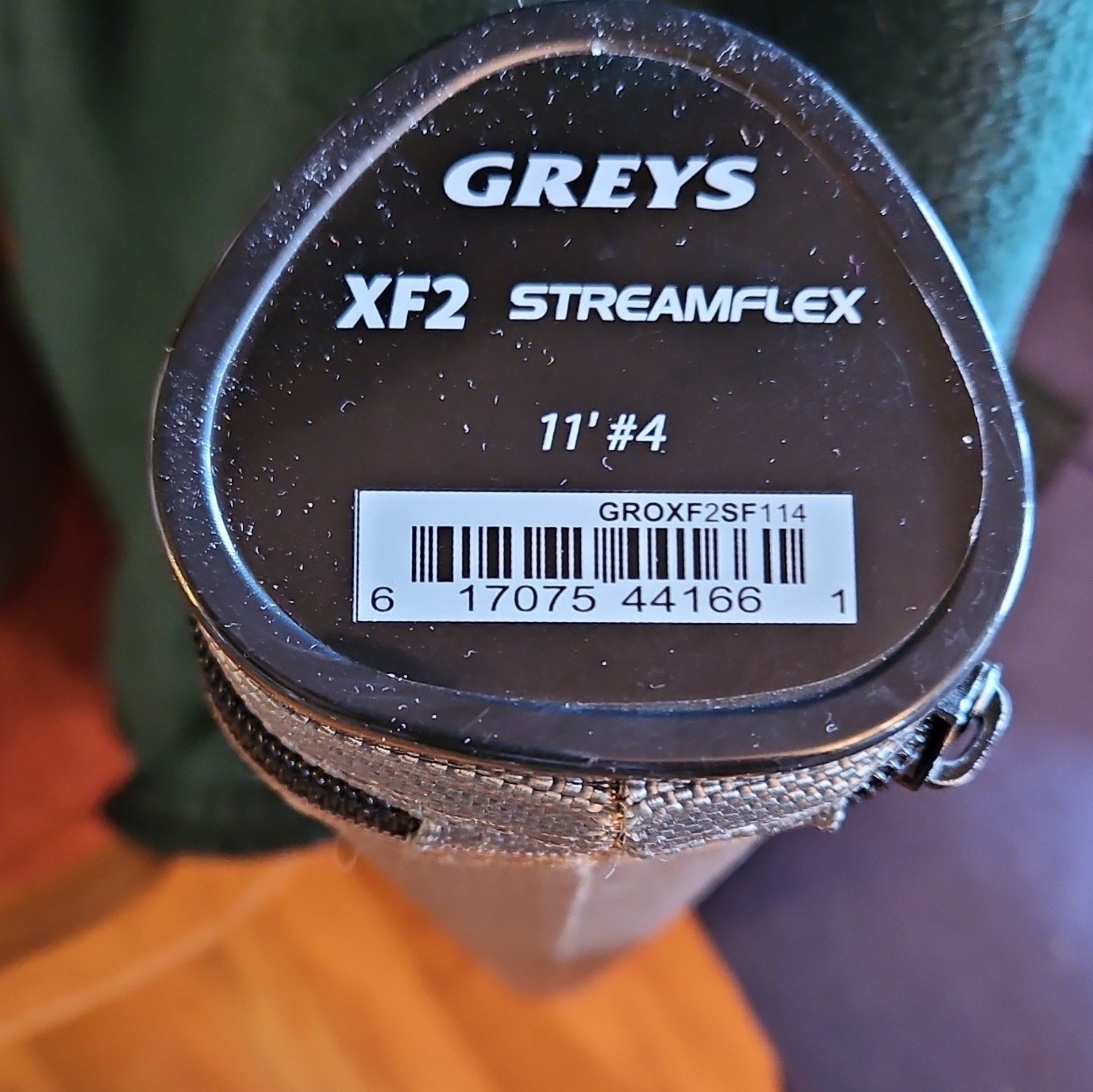 Greys XF2 Streamflex 11′ 4wt Fast Action 4-Piece Fly Rod w/ Rod Tube