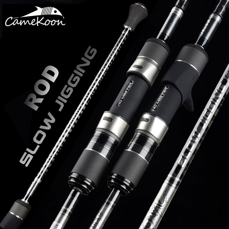 CAMEKOON Slow Jigging Fishing Rod 1.83M-1.93M Carbon Fiber Casting Spinning Rod