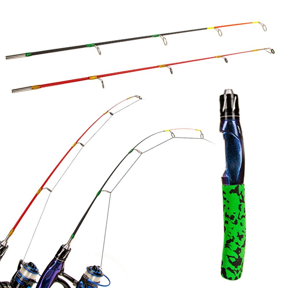 Carbon Fishing Rod Dual Tone Fishing Rod EVA Handle Lightweight Construction