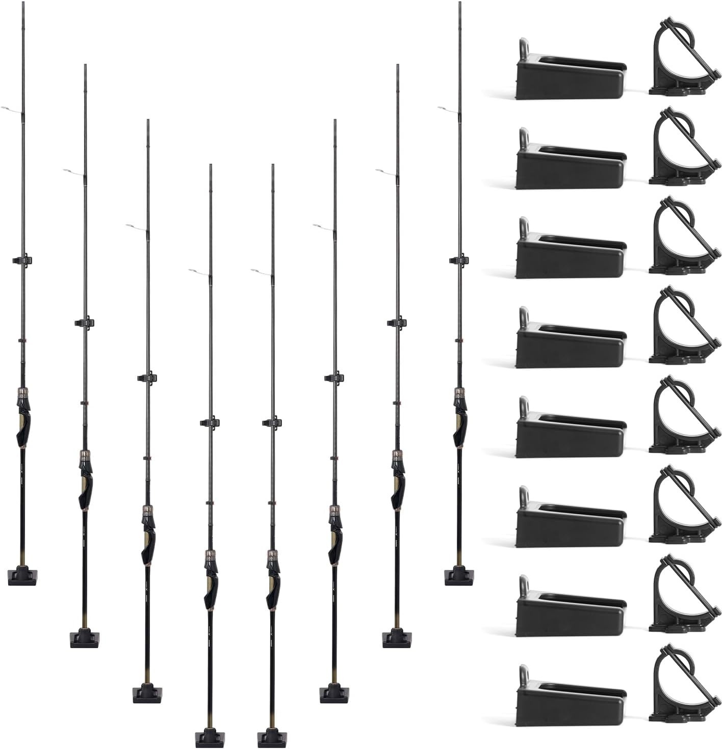 Fishing Rod Rack Clips/Making Kit, Customize Your Own Fishing Rod Holders for…