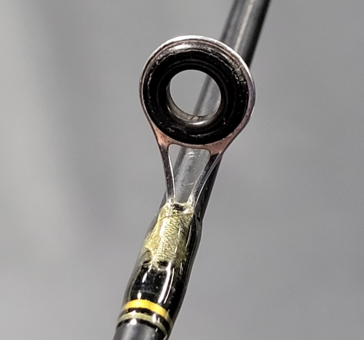 Zebco Z-Glass 562M Bait Cast Rod, 2pc 5’6″ Med, 4 Guides, Excellent Condition