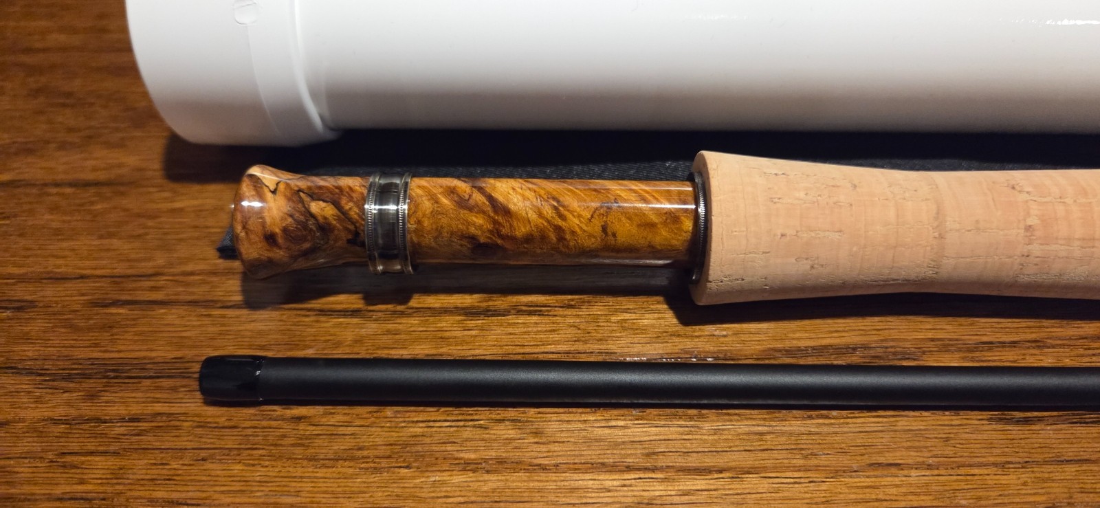 New custom built 8’ 1wt 4pc. Graphite fly rod