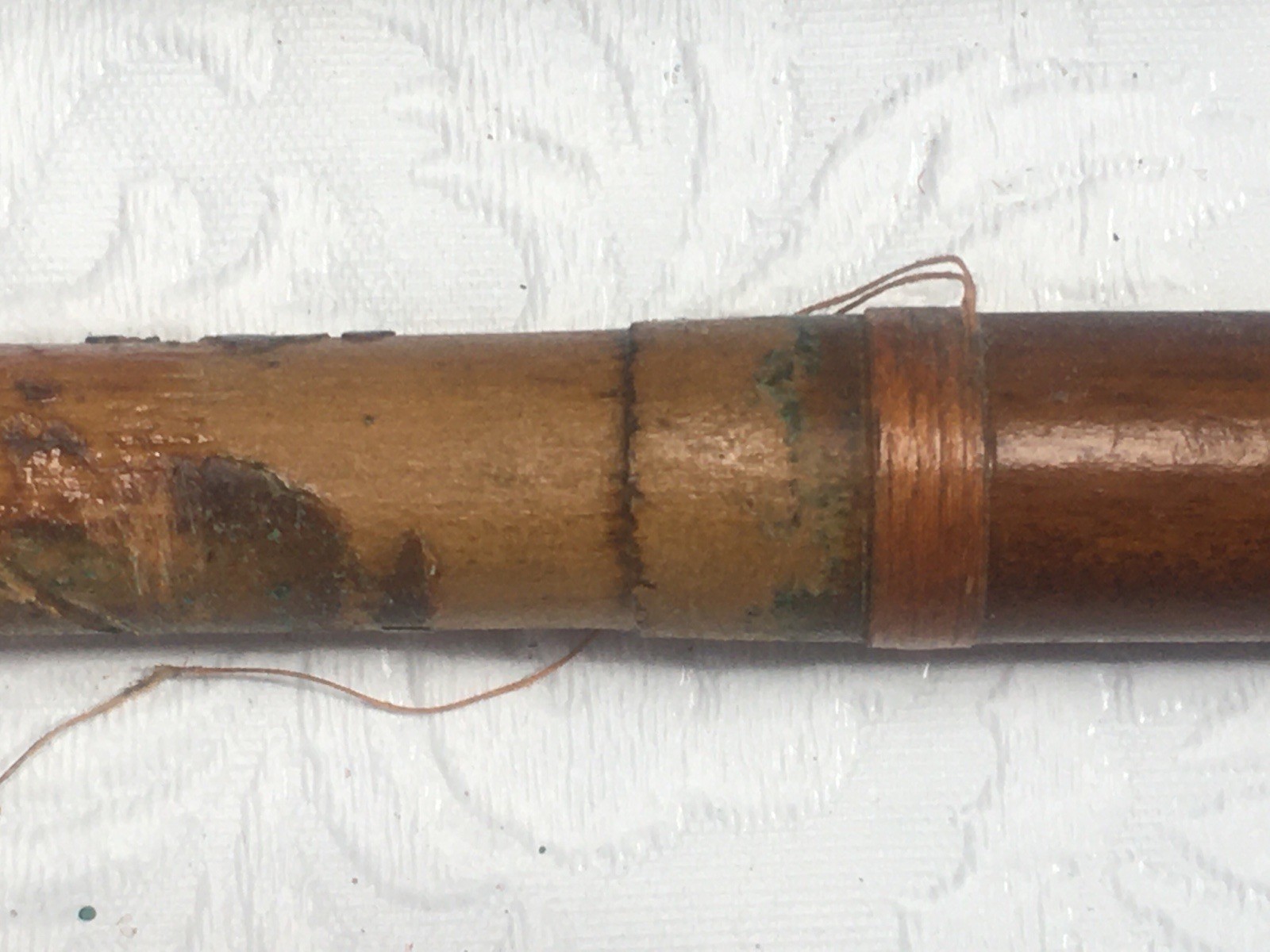 Wood Fishing & Trolling Rod 5ft 10″ 2 Piece Wood Vintage