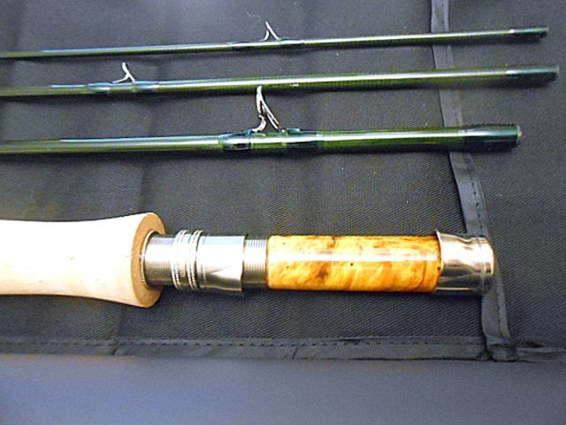 E.L. KEULING ROD CO 9′ 4 WT. DOWN-LOCKING 4PC CARBON FIBER FLY ROD 2026 USA