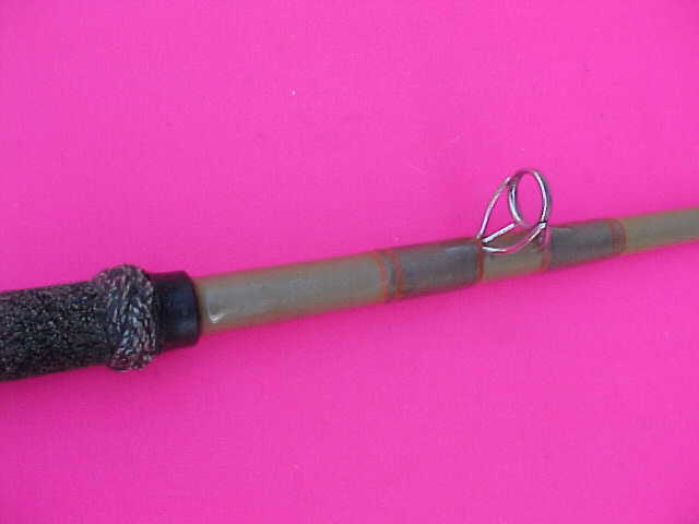 CUSTOM WRAPPED SABRE 6 FOOT 3 INCH 25 TO 60 POUND CLASS CONVENTIONAL FISHING ROD