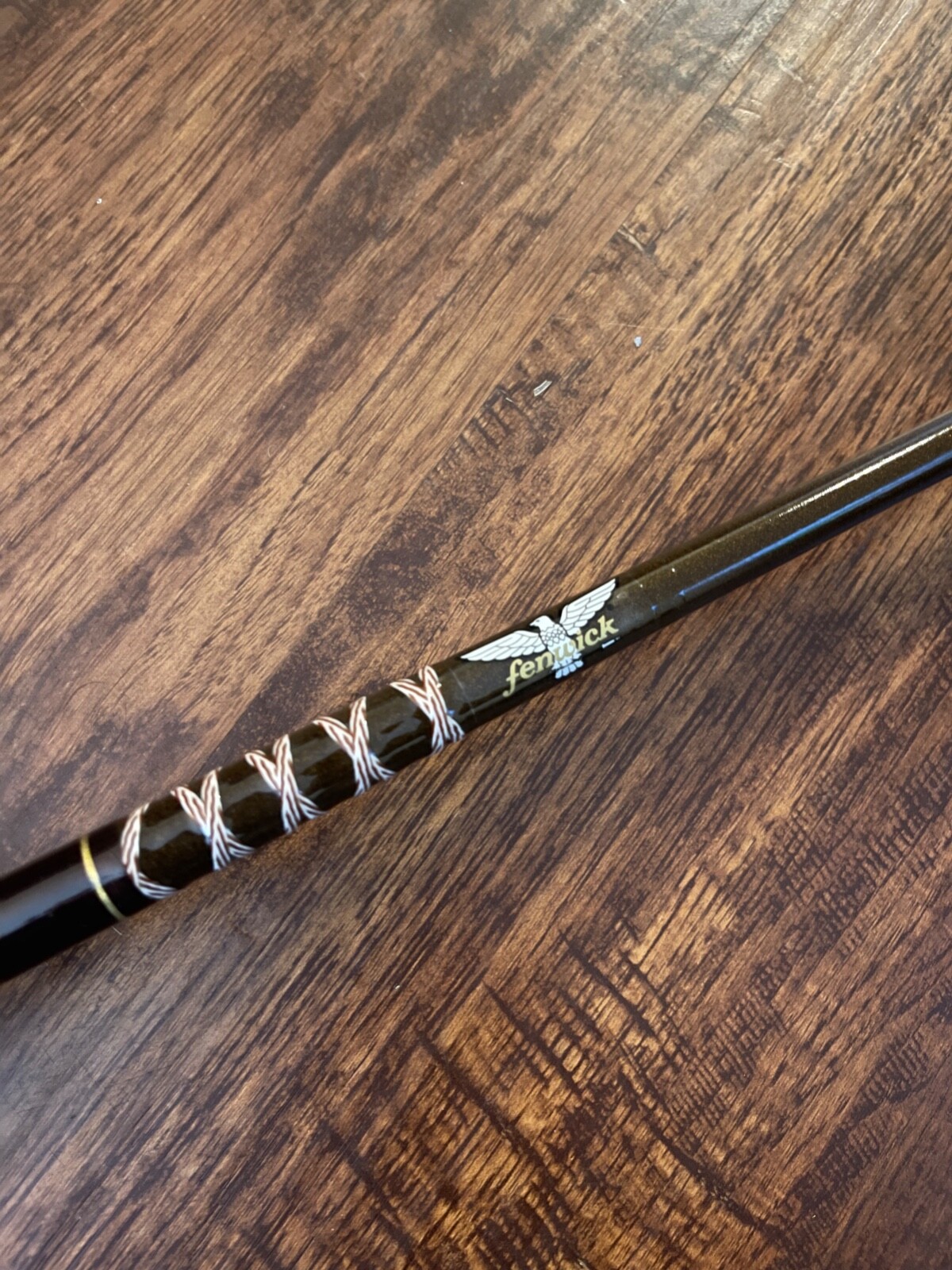 Fenwick Fenglass Lunkerstik Fiberglass Casting Rod. 2055. 5 1/2′ . Made in USA.