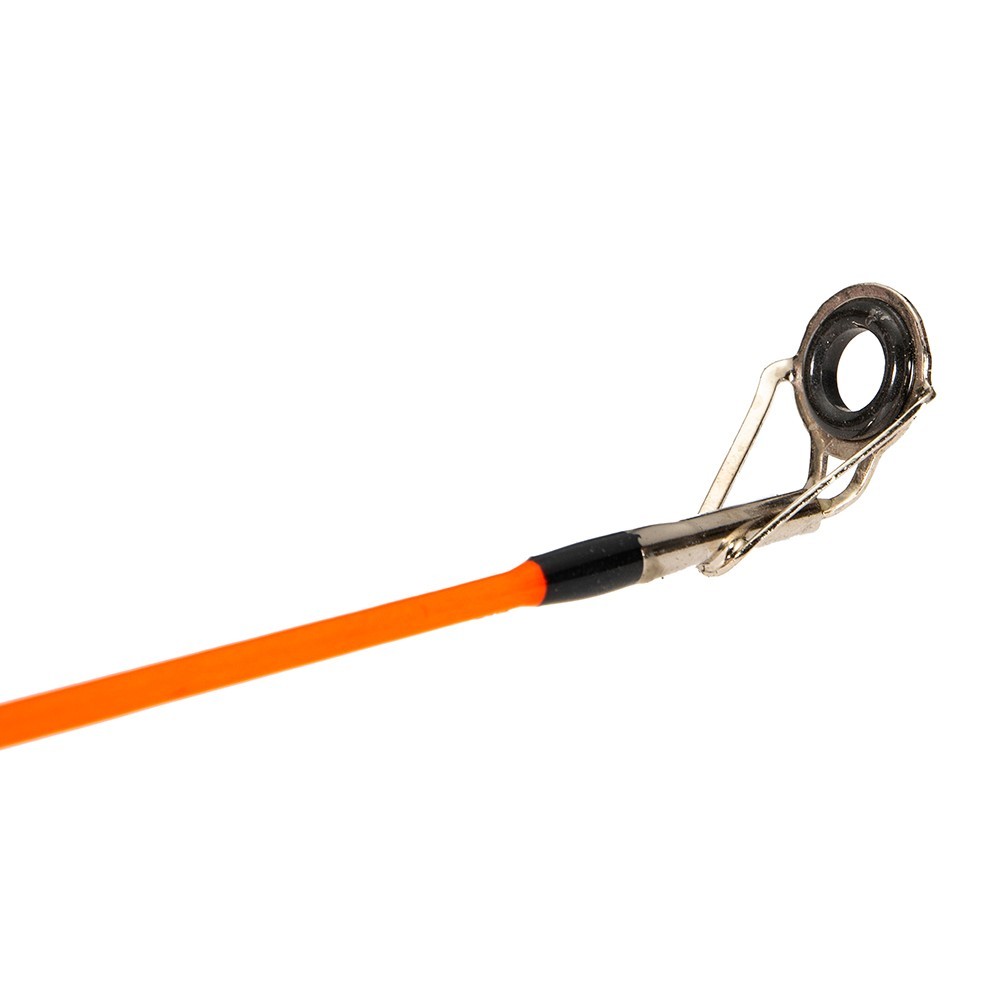 Fishing Rod Solid Ultralight With EVA Handle Black Extra Strong Fiberglass