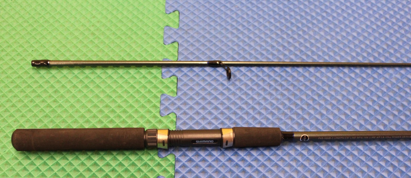 Shimano FXS-B2 Spinning Rod 2-Piece 5′ 6″ Medium FXS56MB2