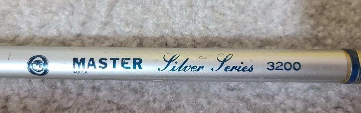 Master Silver Series 3200 Fishing Rod Silver Blue