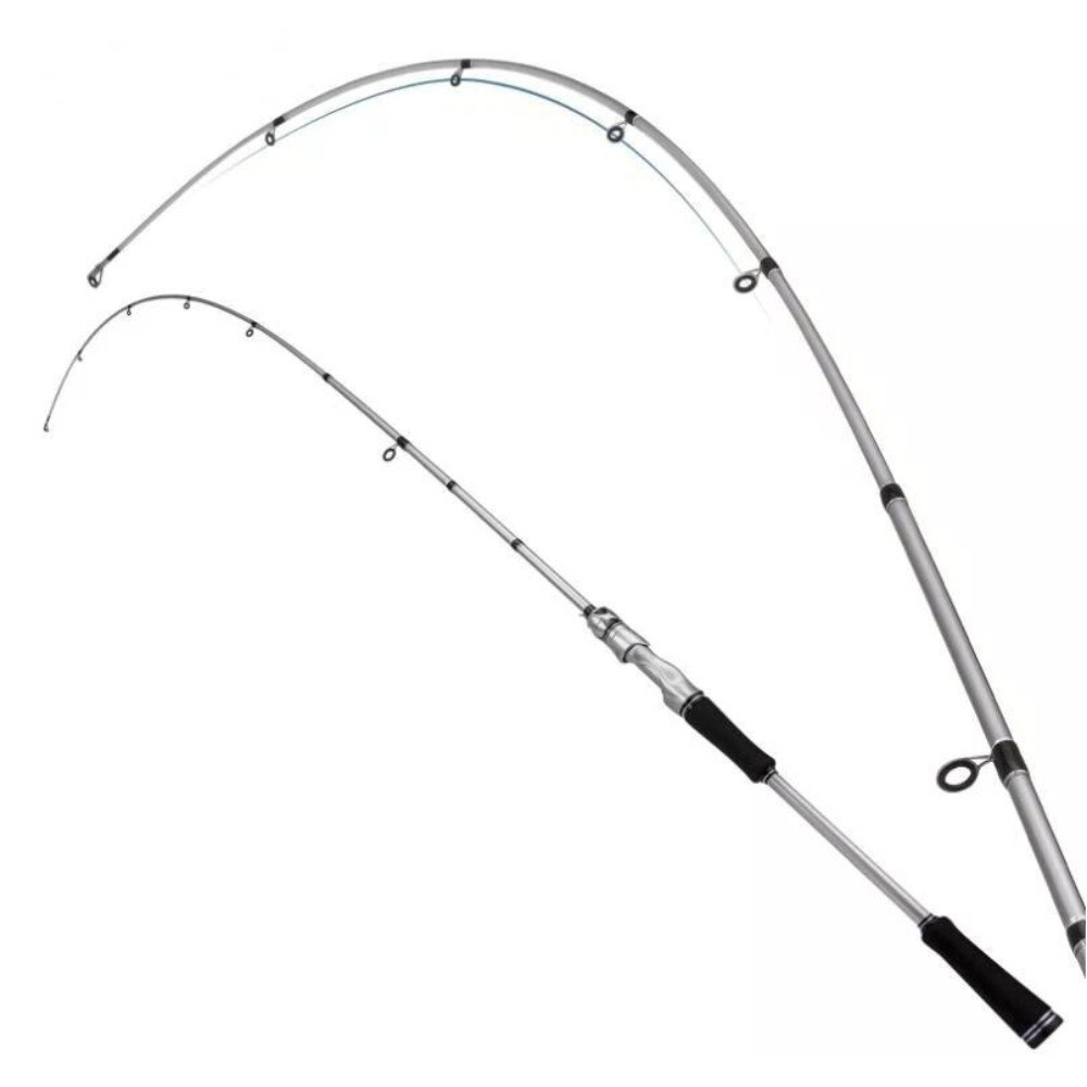 Fishing Rod Carbon Fiber Spinning-casting Rods Carp Poles 2 Sections 6 Ft