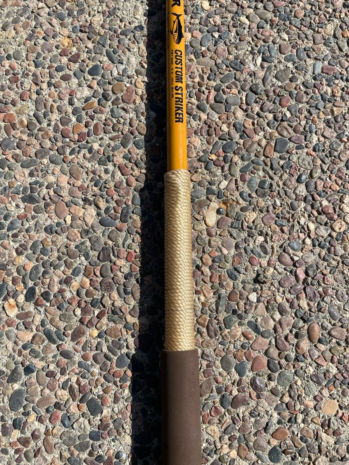 BIG GAME SALTWATER FISHING POLE ROCK COD SPECIAL MASTER CUSTOM STRIKER 80 lbs