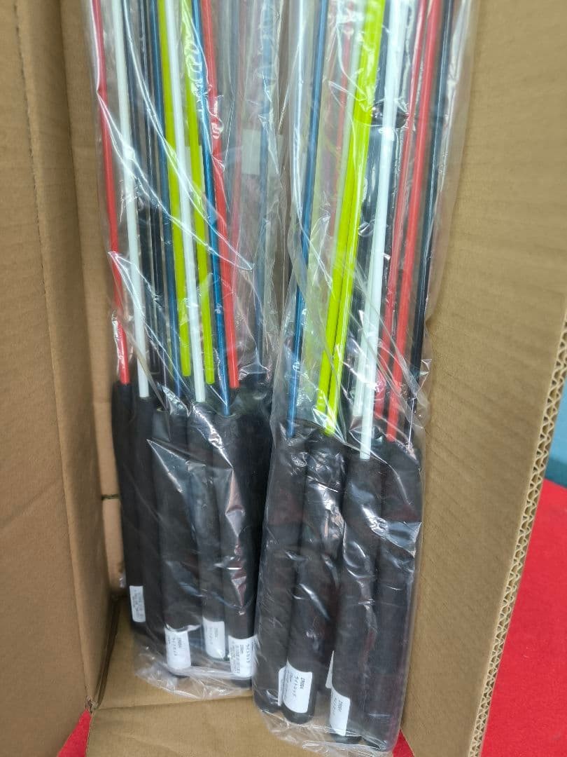Tsurio Freshwater All Purpose Light Rod Set of 50 Assorted Colors 100cm New
