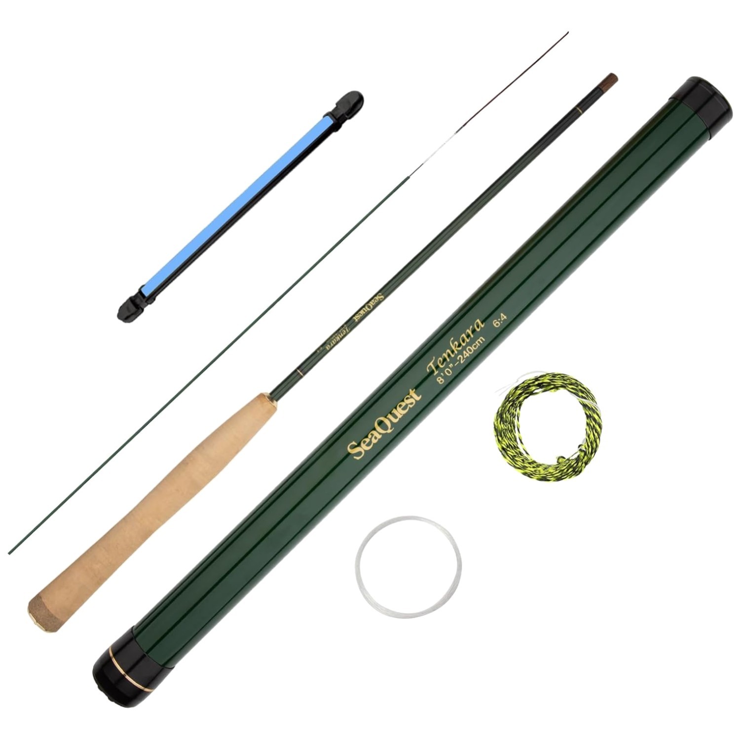 Adult Tenkara Fishing Set – Lightweight 8ft Rod]]