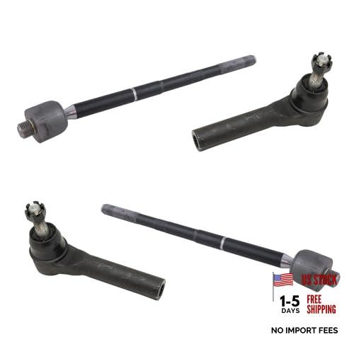 Tie Rod Set 4 Piece for 2014-2018 Chevrolet Silverado 1500 2014-2018 PSA66849