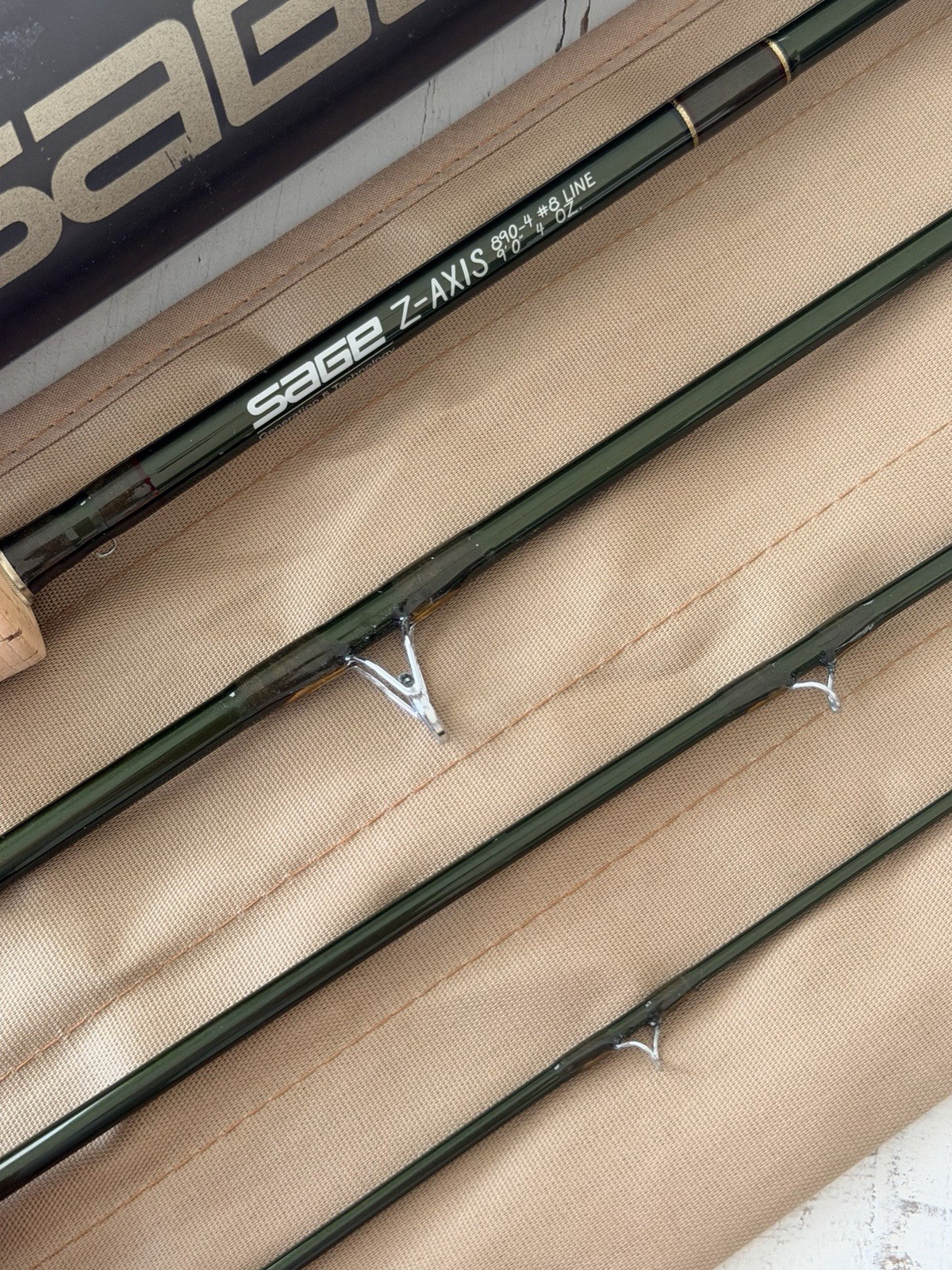 **BEAUTIFUL**🔥SAGE Z-Axis 8wt. 9’ft FlyRod!~LEGENDARY~🔥