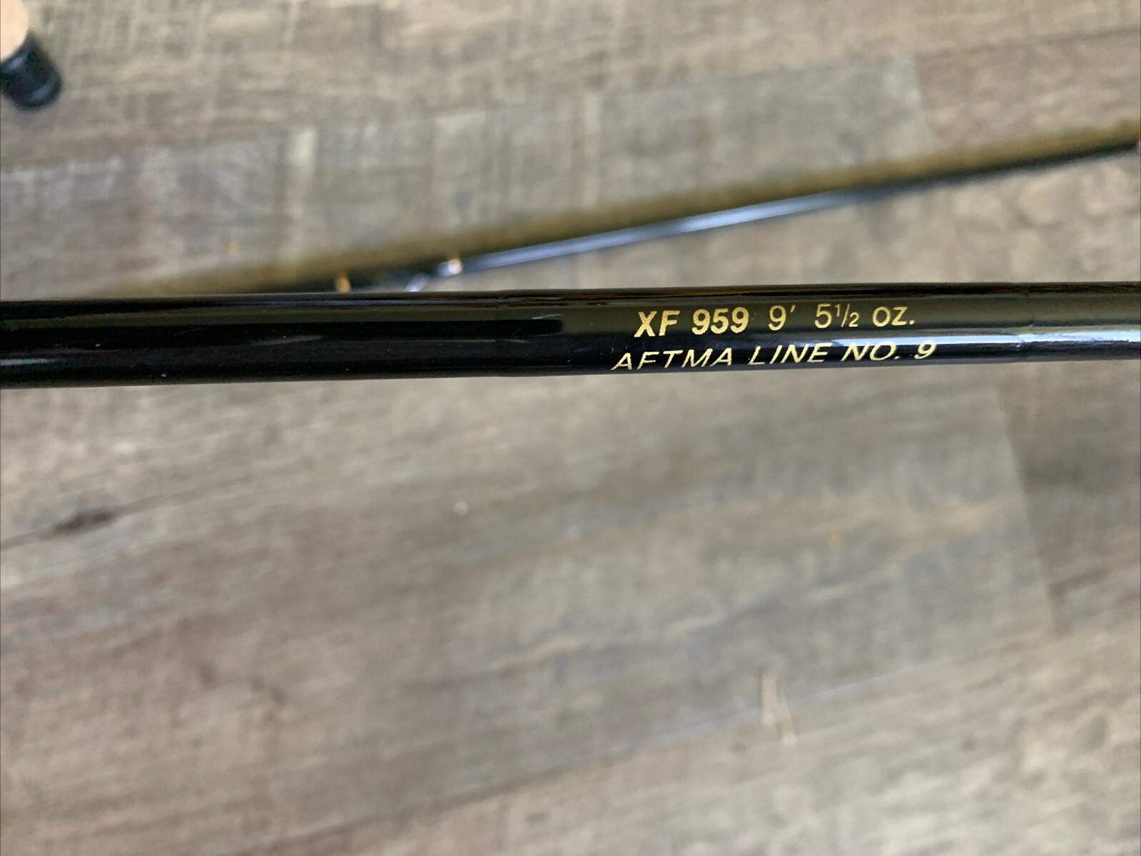 Fenwick Boron X Fly Fishing Rod. XF 959 Made in USA 9’. 5.5 oz Aftma Line No. 9
