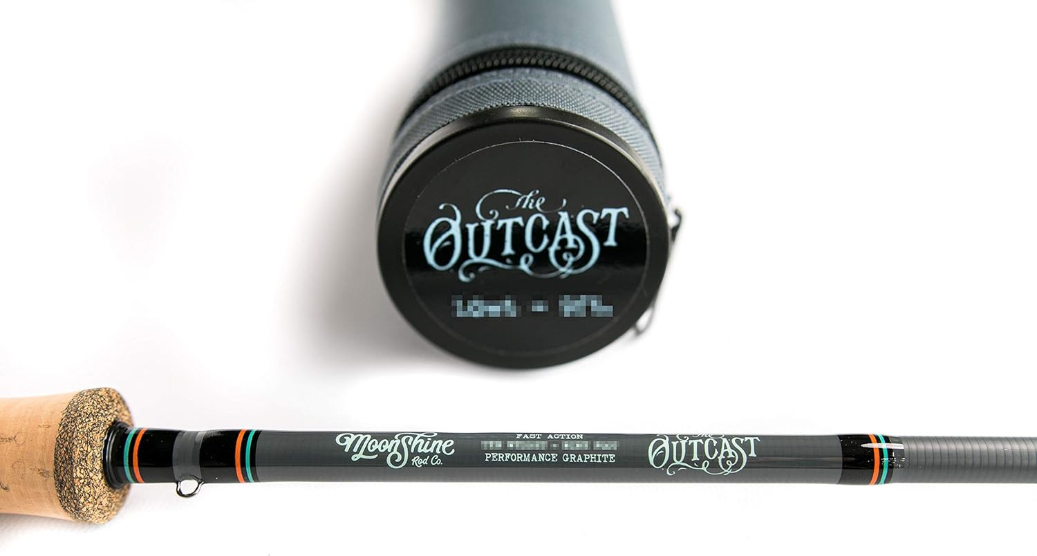 Fly Fishing Rod with Carrying Case and Extra Rod Tip Section Fast Action, the Ou