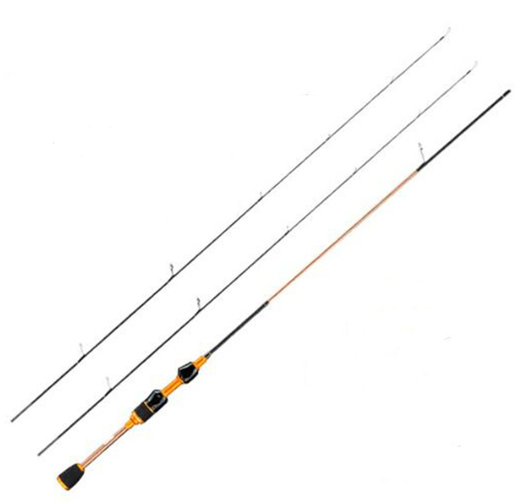1.68/1.8m Carbon UL Spinning Rods 1-5g Lure Weight Ultralight Spinning Rod 2-6LB