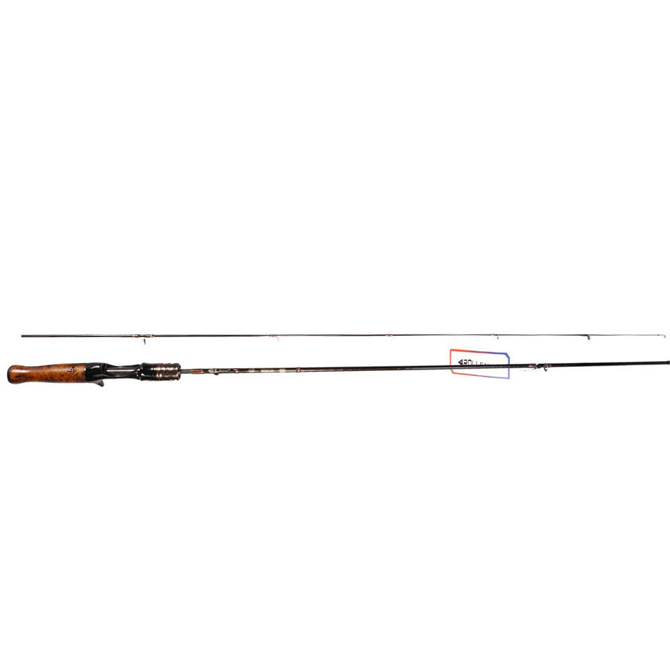 FISHGANG Spinning Rod 6′ 2-8lb Ultralight Casting Rod Fast Carbon Trout Rod