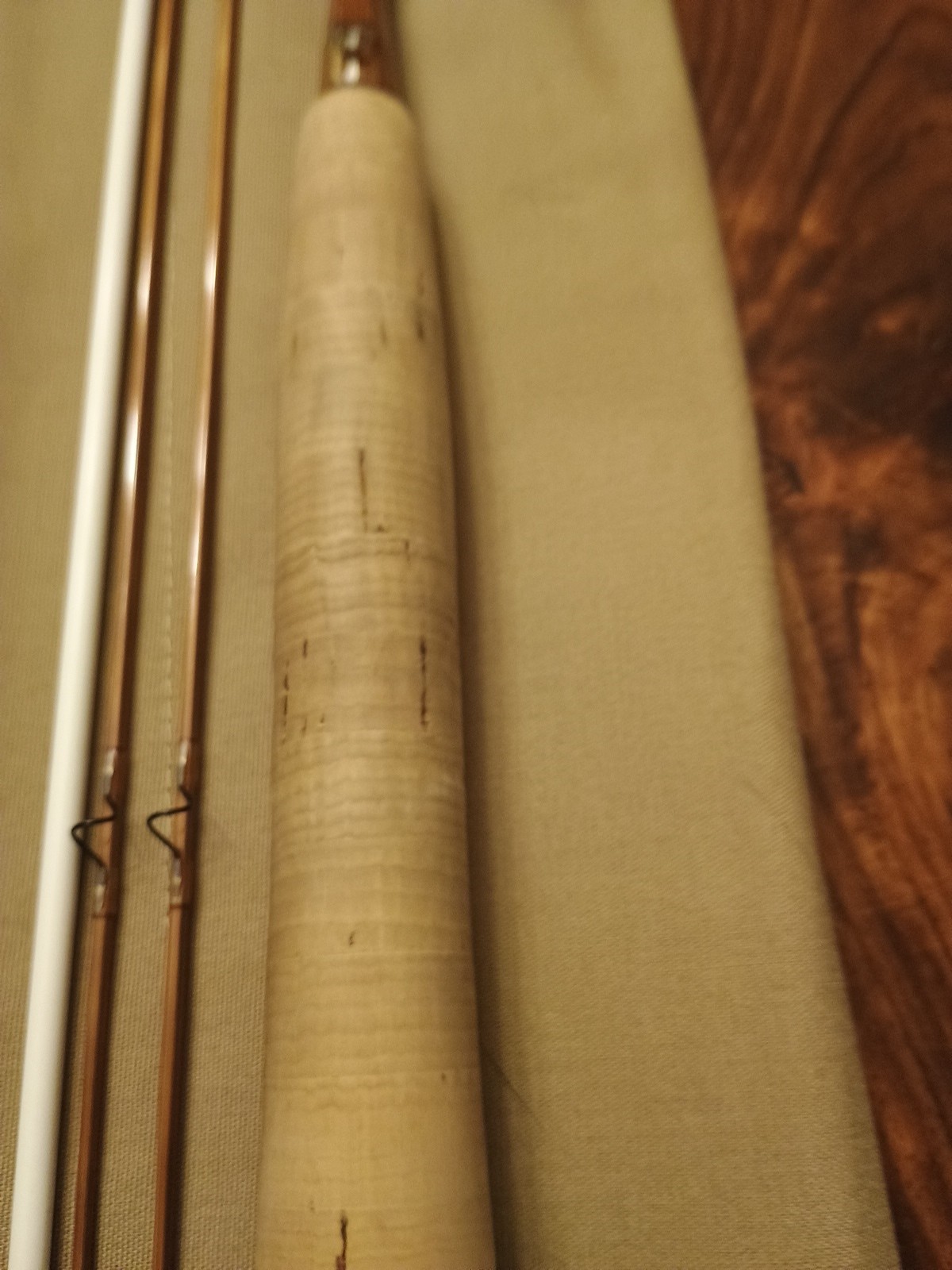 VINTAGE THOMAS & THOMAS BEAVERKILL BAMBOO FLY ROD 8’0” #5 SERIAL #5184 2/2