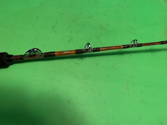 CONTENDER TUNA RANGER 5 FOOT 6 INCH 30 TO 80 POUND RATED TROLLING FISHING ROD