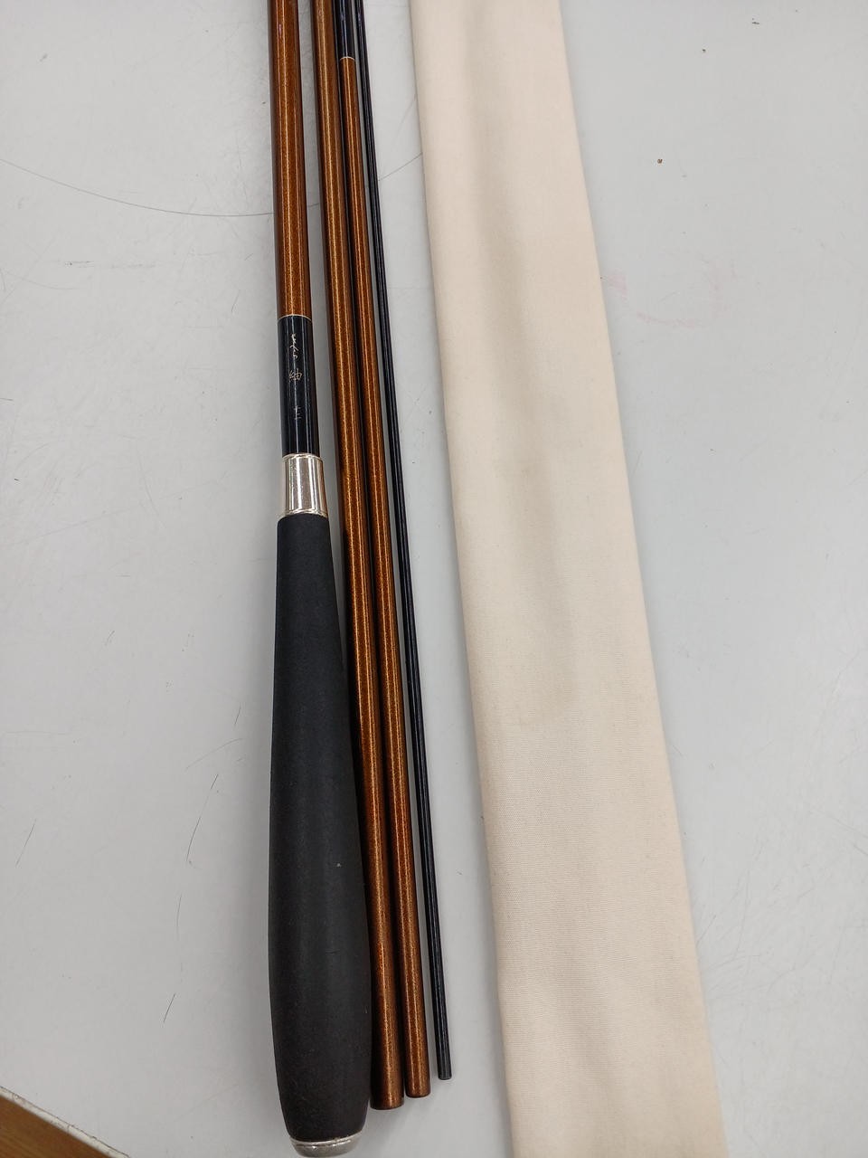 Tsumugi Carp Fishing Rod 4-Piece, 12 Shaku (47.2 in), Bag Included