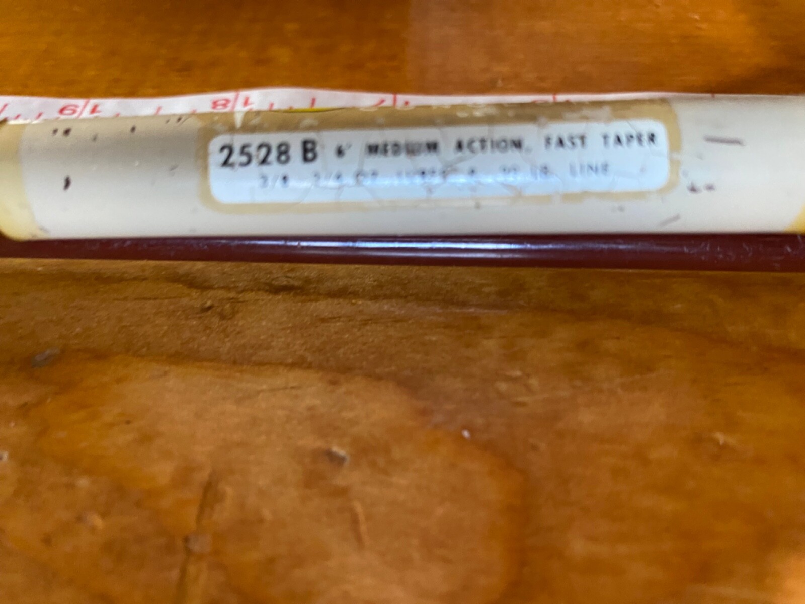 Vintage excellent Garcia Conolon 6’ #2528B fast taper Medium Action fishing Rod