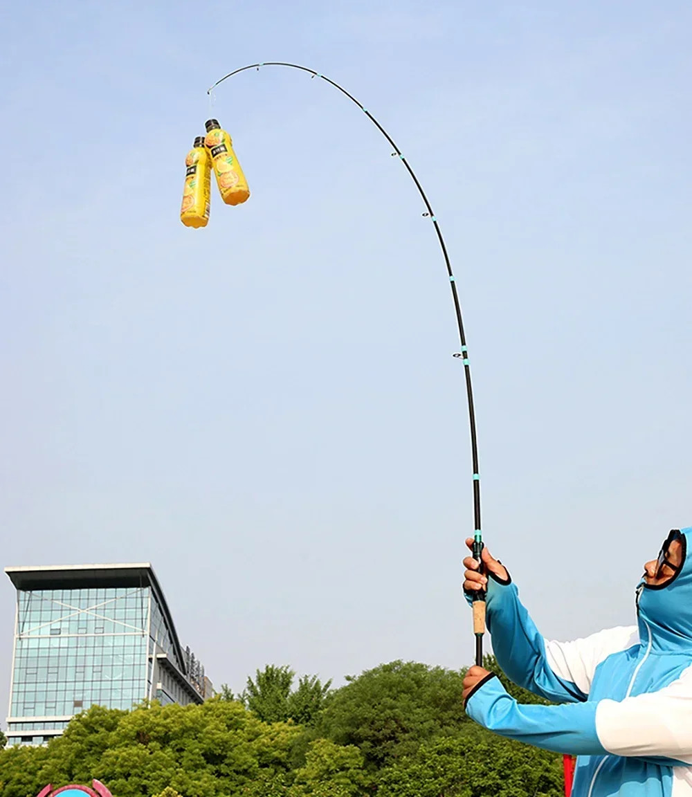 Casting Spinning Lure Fishing Rod Solid ML Tip 1.8/2.1m Ultralight Trout Jigging